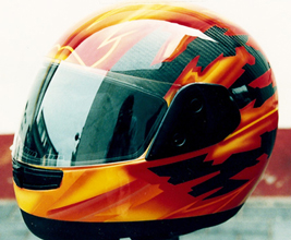 Airbrush Carbon Helm