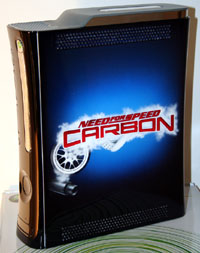 Airbrush Design Need For Speed Carbon auf XBox360