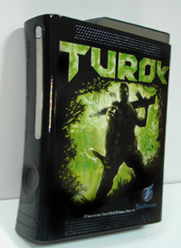 Airbrush Design Turok auf Xbox 360 