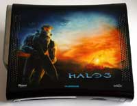 Airbrush Design Halo 3 auf XBox360