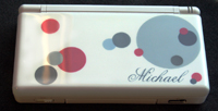Airbrush Design Michael auf Nintendo DS