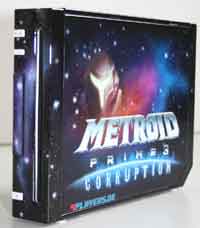 Airbrush Design Metroid Prime 3 auf Nintendo wii 