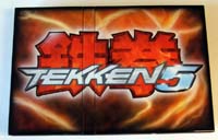 Airbrush Design Tekken 5 auf Sony Playstation two_PS2