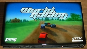 Airbrush TDK -World Racing - auf Sony Playstation PS2