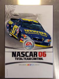 Airbrush Design Nascar 06 auf Sony Playstation two_PS2