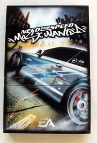 Airbrush Design Need for Speed Most Wanted auf Sony Playstation two_PS2