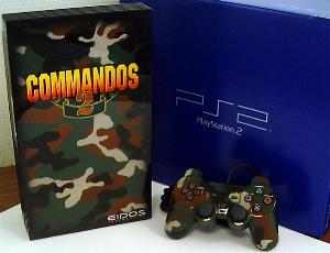 Airbrush Commandos auf Sony Playstation PS2