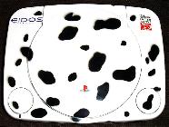 Airbrush Design Tom 101 Dalmatiner auf Sony Playstation One_PS